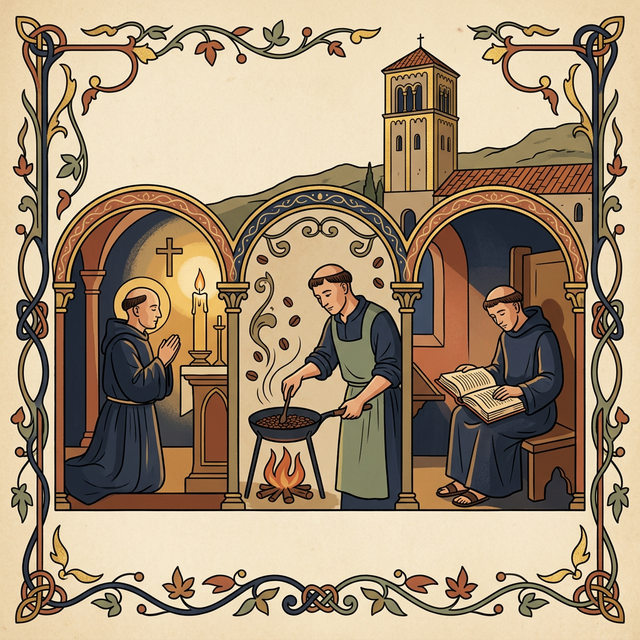 A Day in the Life of a Benedictine Monk Who Roasts Coffee