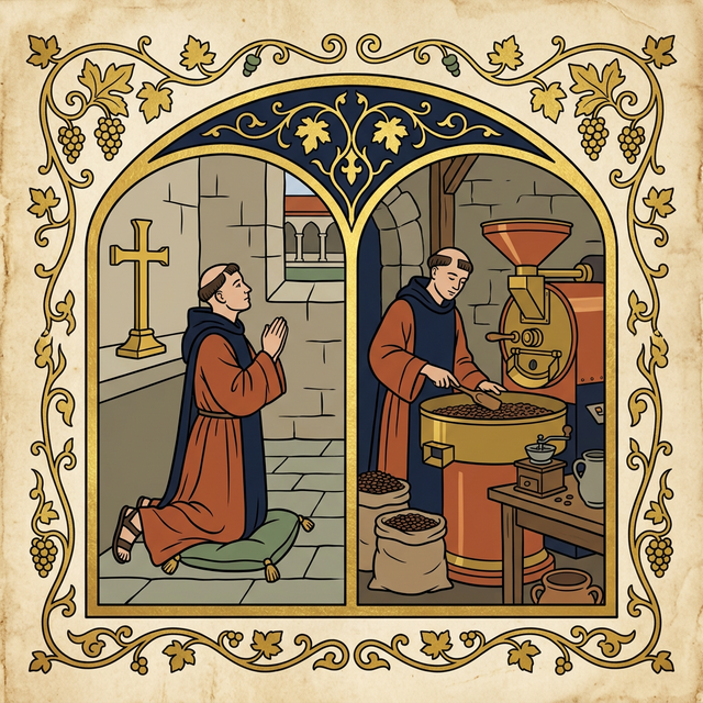 Ora et Labora: The Benedictine Philosophy Behind Every Roast