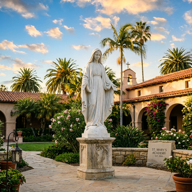 Blessed Virgin Mary statue